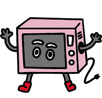 変形(電子レンジver) イラスト